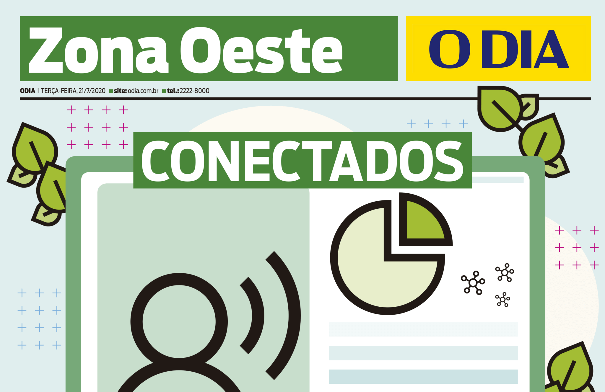 Reportagem Jornal O Dia, pesquisa Leo Amato.